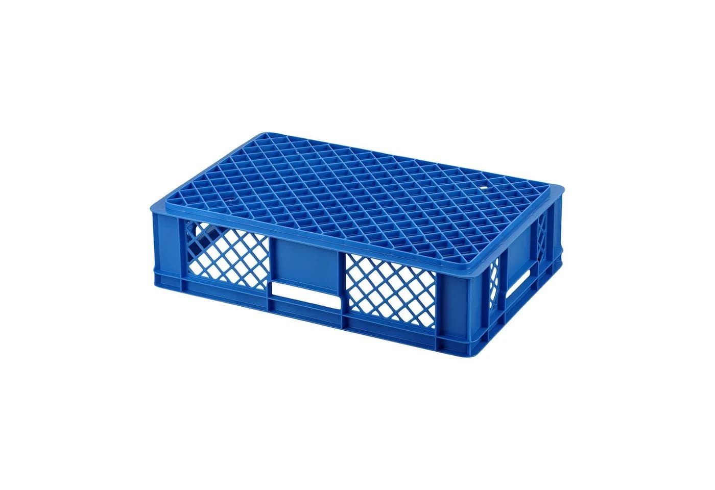 Logiplast Stapelbox 6 Stück Bäckerkisten Blau HDPE - Bild 3