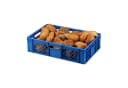 Logiplast Stapelbox 6 Stück Bäckerkisten Blau HDPE Bild 5