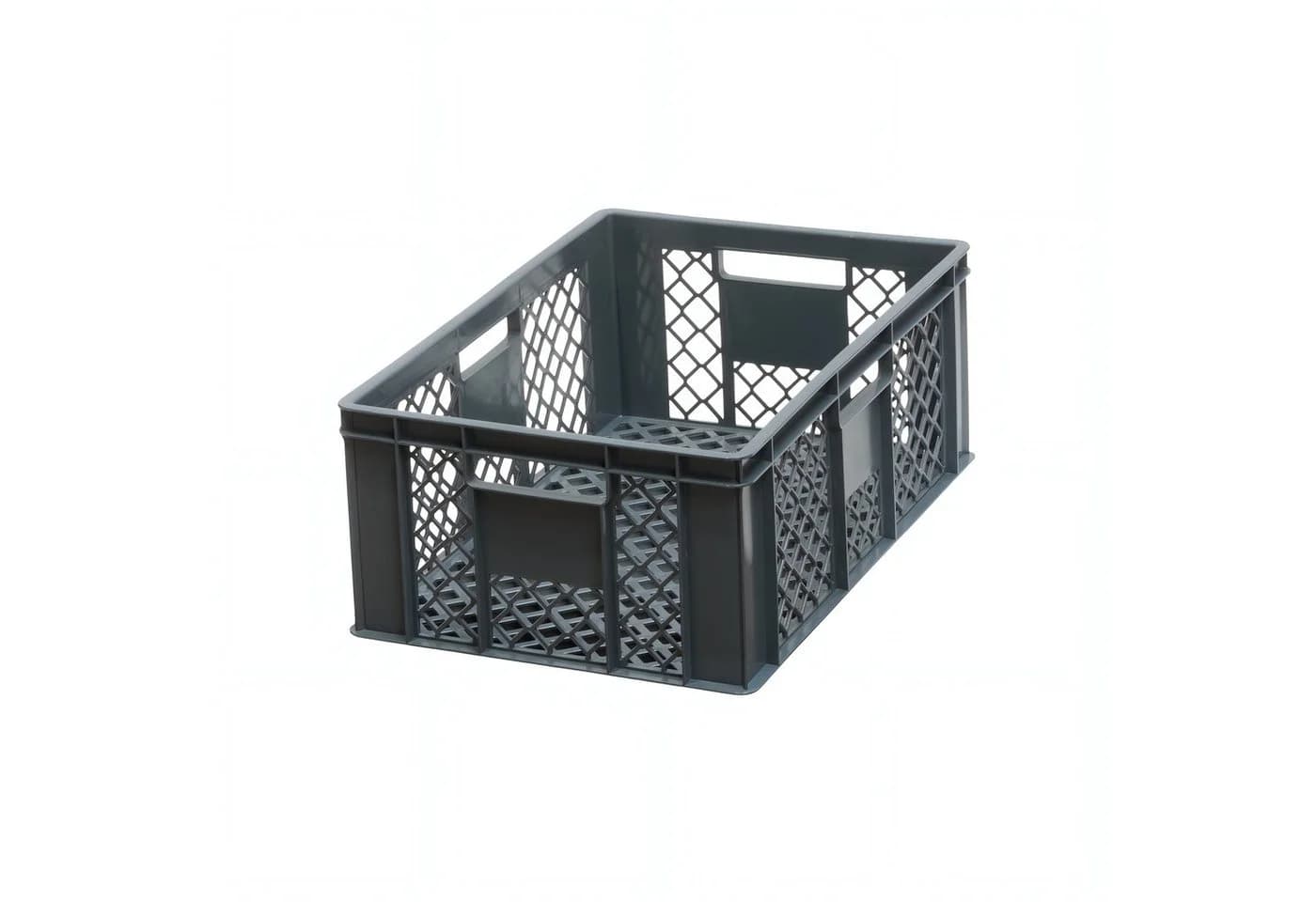 Logiplast Stapelbox 4er-Set Bäckerkisten Grau - Bild 4