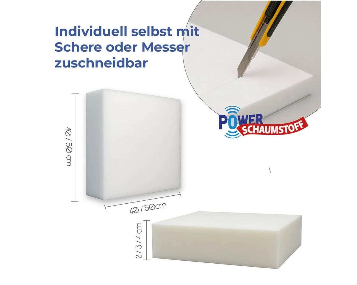 POWER SCHAUMSTOFF Sitzkissen Visco-Schaum - Bild 3