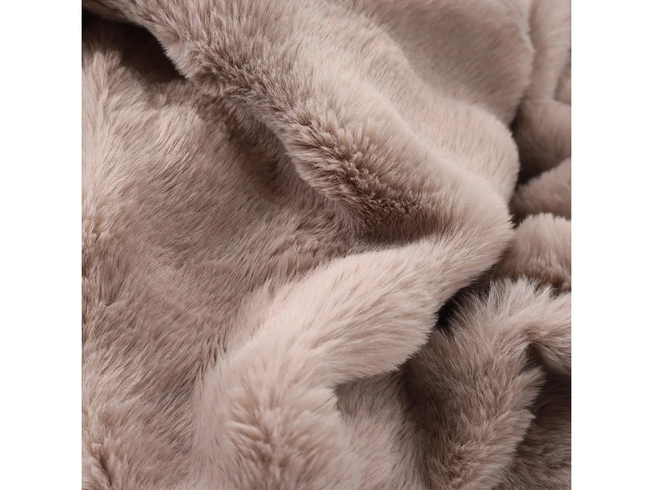 Wohndecke Fair De Luxe Kuscheldecke 100% Polyester Taupe Heinrich Glaeser Nachf. GmbH