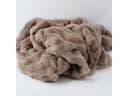 Wohndecke Fair De Luxe Kuscheldecke 100% Polyester Taupe Heinrich Glaeser Nachf. GmbH Bild 5