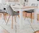 Furn.Design Esstisch Vestland Ausziehbar Weiß Eiche Artisan Bild 2