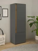 Furn.Design Aktenschrank Center Grau Wotan Eiche 2-türig 4 Ordnerhöhen Bild 1