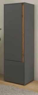 Furn.Design Aktenschrank Center Grau Wotan Eiche 2-türig 4 Ordnerhöhen Bild 2