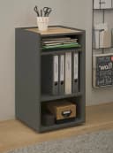 Furn.Design Container Center Büroregal Grau matt Wotan Eiche Bild 1