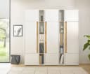 Furn.Design Aktenschrank Center Set Weiß Wotan Eiche 25 Fächer Bild 1