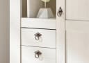Furn.Design Stauraumvitrine Hemsby Landhausstil Pinie weiß Wotan Eiche Bild 5