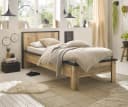 Furn.Design Einzelbett Stove Used Wood Dekor Anthrazit Bild 4