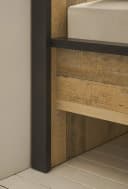Furn.Design Einzelbett Stove Used Wood Dekor Anthrazit Bild 5