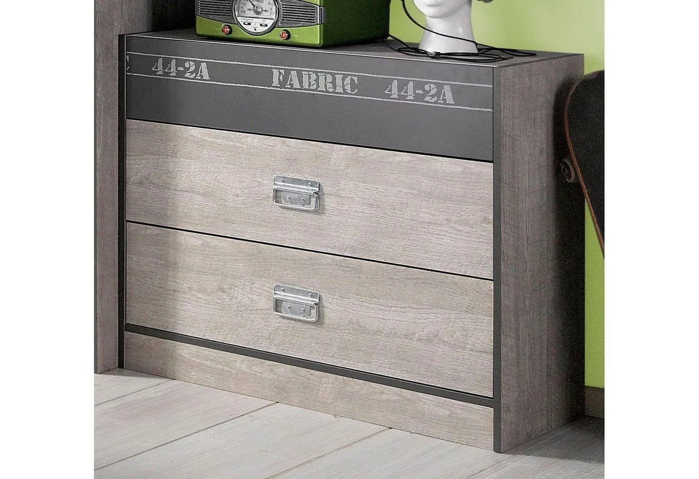 Parisot Jugendzimmer-Set Fabric 4-teilig Grau - Bild 5