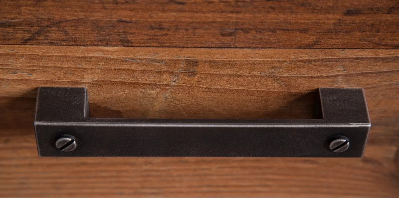 trendteam Couchtisch Indy Used Wood Grau mit Schublade - Bild 3