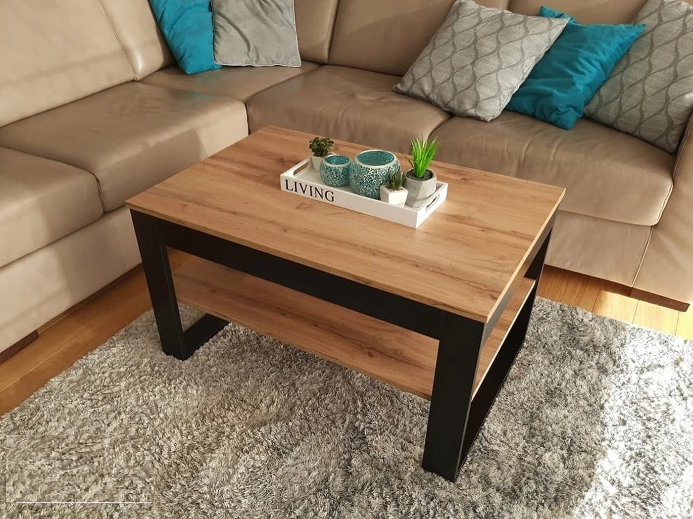 designimpex Couchtisch Design DA-222 Tisch Wohnzimmertisch