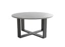 designimpex Couchtisch DA-333 Rund Grau/Schwarz Bild 2