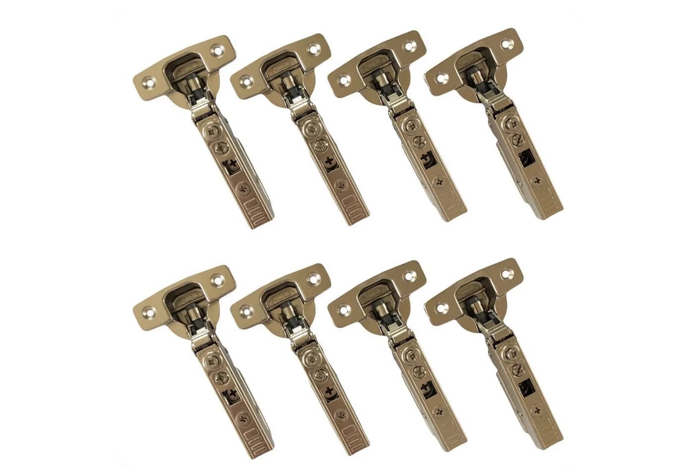 NELI Möbelbeschlag Scharniere mit Softclose für METOD (IKEA) 8 St. - Bild 2