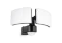 SSC-LUXon NORSU LED Wandstrahler Schwarz Bewegungsmelder IP65 Bild 2