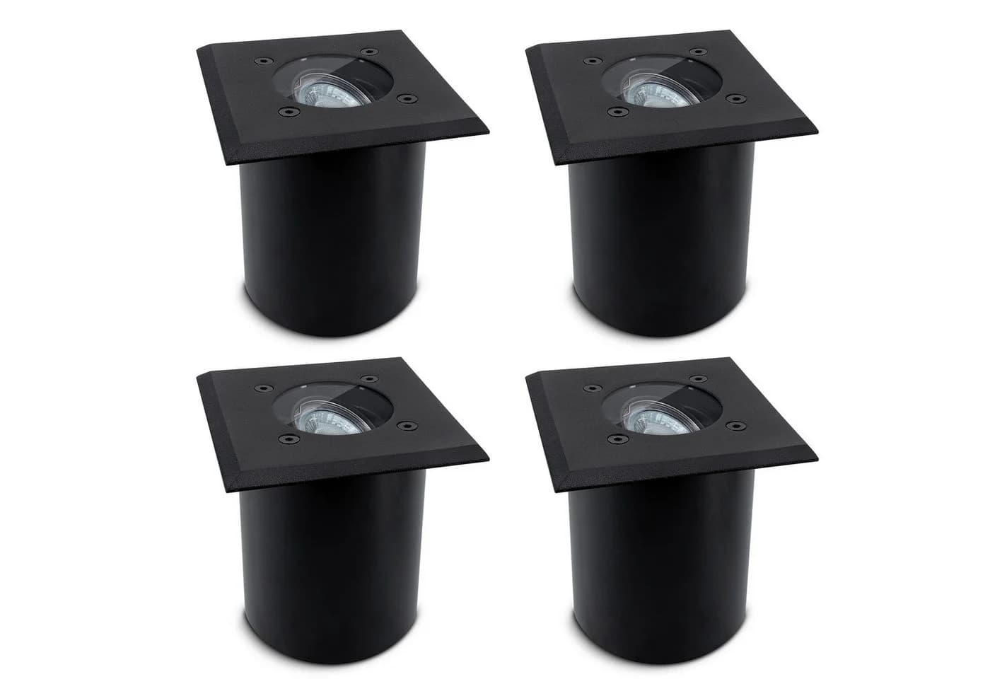 SSC-LUXon LED Gartenstrahler Bodeneinbaustrahler Schwarz - Bild 2