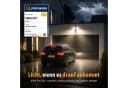 SSC-LUXon LED Außen-Wandleuchte NORSU mit Bewegungsmelder IP65 Neutralweiß Bild 3