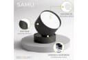 SSC-LUXon LED Aufbaustrahler SAMU Schwarz GX53 Schwenkbar Bild 3
