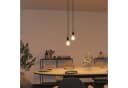 SSC-LUXon LED-Hängeleuchte PARU 2-flammig Schwarz rund LED Glühbirnen E27 warmweiß Bild 3