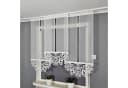 Gardinen by Justyna Schiebegardine 3er Set Transparent Voile Kräuselband Bild 1