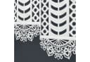 Gardinen by Justyna Schiebegardine 3er Paneel Set Transparent Polyester Bild 5