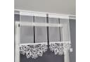 Gardinen by Justyna 2er Set Transparente Voile Gardinen mit Kräuselband Modern Bild 1