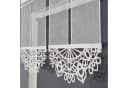 Gardinen by Justyna 2er Set Transparente Voile Gardinen mit Kräuselband Modern Bild 4