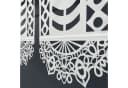 Gardinen by Justyna Schiebegardine 2er Set Transparent Polyester Laser Bild 4