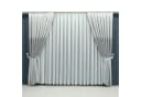 Gardinen by Justyna Vorhang Hell Grau Komplett Set 5 St Kräuselband transparent Polyester Bild 1