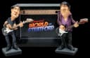 Figuren Shop GmbH Bruce Rockstar Karikatur Statue Dekofigur Bild 1