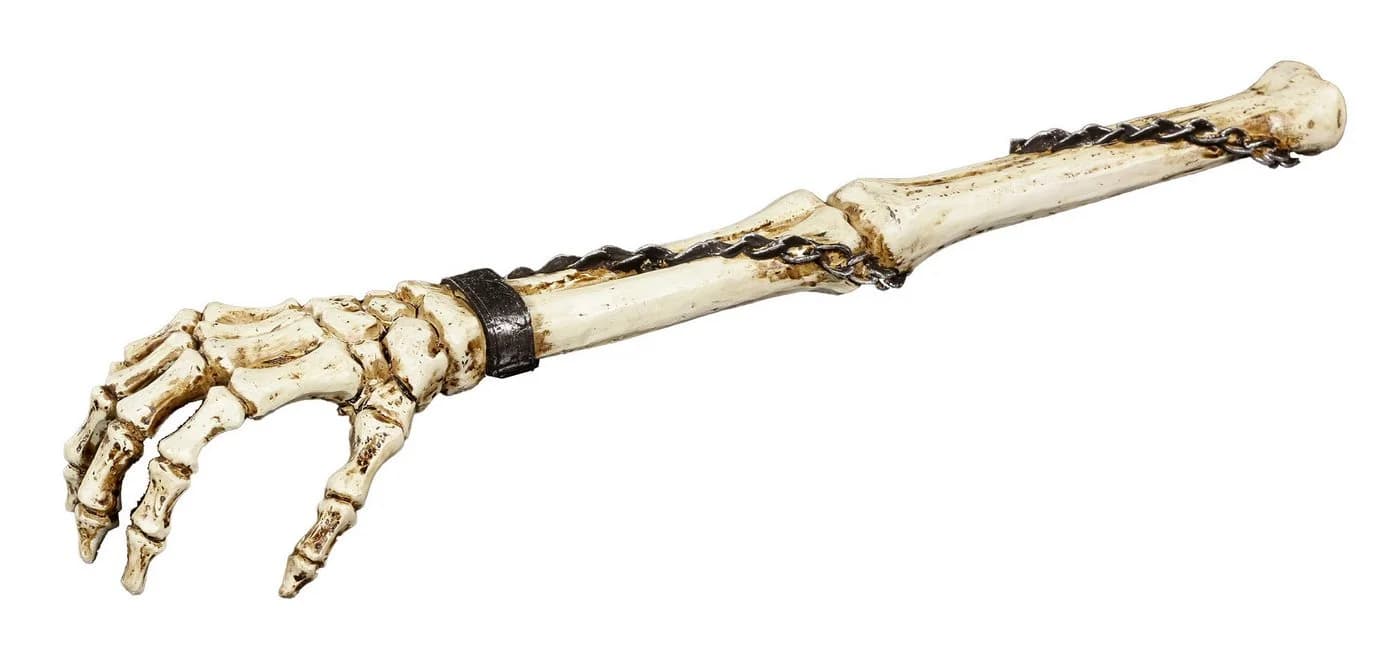 Figuren Shop GmbH Skelett Arm Rückenkratzer Gothic Dekoobjekt Bunt - Bild 2