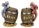 Figuren Shop GmbH Spardose 2er Set Bunte Drachen Fantasy Dekoration Bild 2
