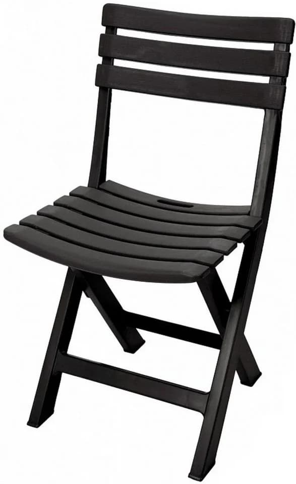 Progarden Gartenstuhl Anthrazit 2er Set Kunststoff UV-Beständig - Bild 3