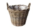 Van der Leeden Rattan Pflanzenkörbe Set 4-tlg. Braun Bild 5