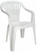 Progarden Bistrostuhl Weiß 6er Set Kunststoff UV-beständig Bild 3