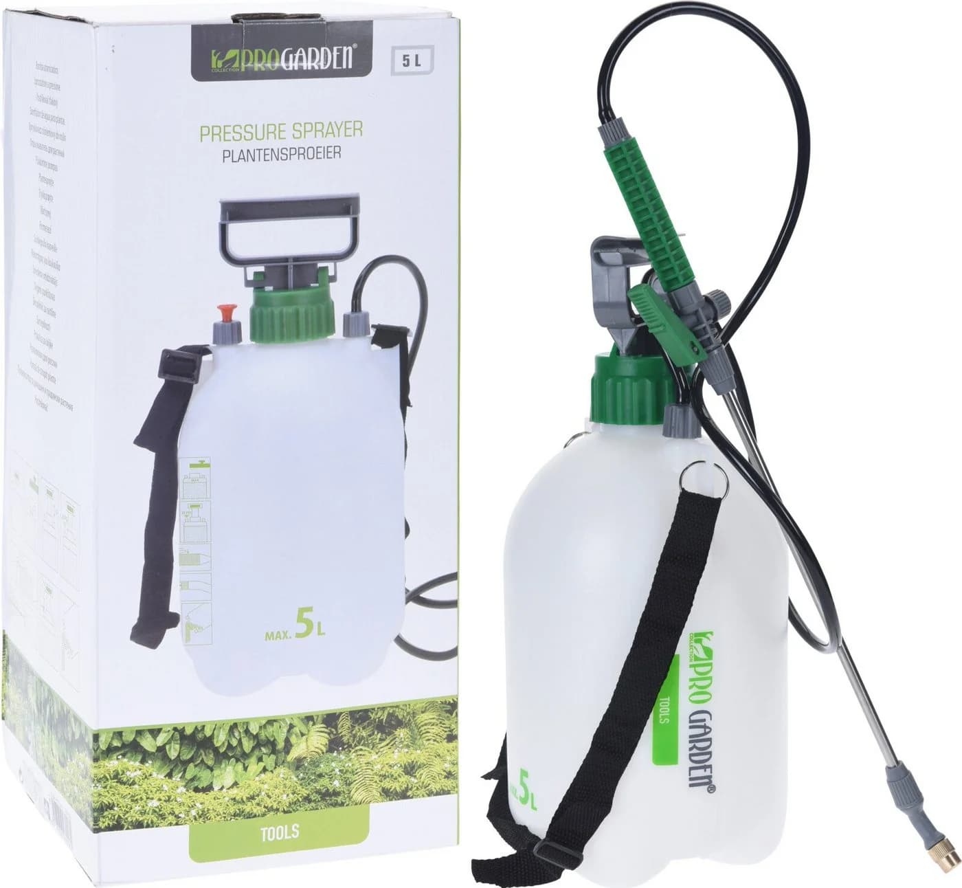 Progarden Drucksprüher 5 Liter 2er Set mit Tragegurt - Bild 4