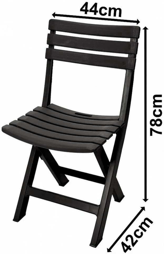 Progarden Sitzgruppe 5-tlg. Anthrazit Kunststoff Rattan Optik
