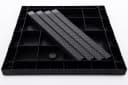 Progarden Sitzgruppe 5-tlg. Anthrazit Kunststoff Rattan Optik Bild 5