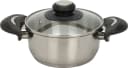 Koopman Kochtopf Edelstahl 1400 ml mit Glasdeckel Bild 3