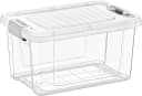 Koopman Stapelbox 20er Set Transparent Kunststoff mit Deckel Bild 1