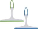 Koopman Duschabzieher 2er Set Bunt Grün/Blau Bild 2