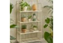 Koopman Blumenständer Beige Metall Klappbar 4 Ebenen Bild 2