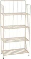 Koopman Blumenständer Beige Metall Klappbar 4 Ebenen Bild 5