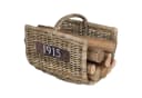 Van der Leeden Feuerholzkorb Rattan Braun Bild 2