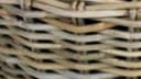 Van der Leeden Pflanzkorb Rattan Braun 60L Indoor Outdoor Bild 4