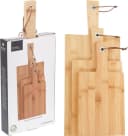 Koopman Bambus Schneidebrett Set 3-tlg. Hellbraun Bild 2