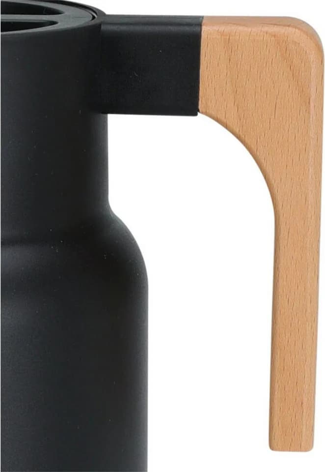 Koopman Isolierkanne 1L mit Bambusgriff