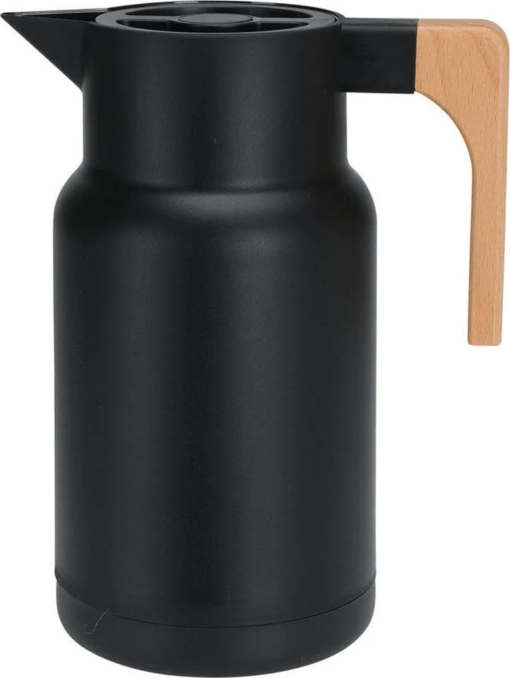Koopman Isolierkanne 1L mit Bambusgriff - Bild 2