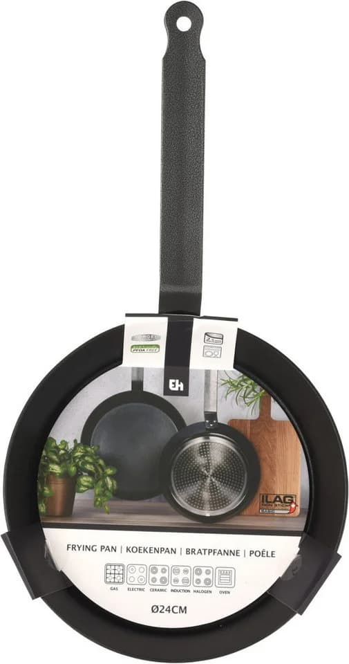 Koopman Bratpfanne Schwarz Aluminium Ø 24 cm